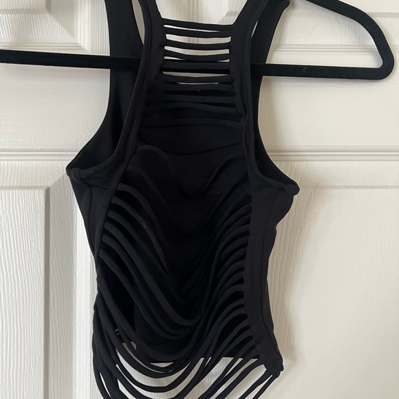 925fit Exercise Top - Black Size Small - Picture 7 of 9